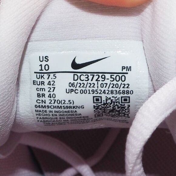 Nike Revolution 6 Next Nature 'Light Violet Champagne' DC3729-500 Women's 10 - Picture 10 of 11